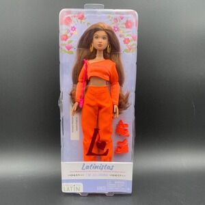 Latinistas I'm‎ Julianna Fashion Doll Orange Outfit Purpose Toys 11.5 inch
